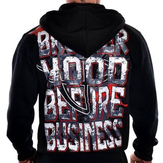 PRO VIOLENCE Zip-Hoodie BROTHER HOOD schwarz L
