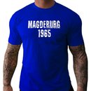 T-Shirt MAGDEBURG Meine Stadt - 1965 blau