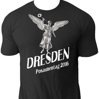 T-Shirt DRESDEN Posaunentag 2016 dark grey S