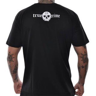 TRUE CRIME T-Shirt SKULL schwarz S