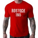 T-Shirt ROSTOCK Meine Stadt - 1965 rot-wei� XS