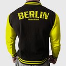 Collegejacke BERLIN - Meine Stadt  schwarz/gelb