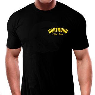 T-Shirt DORTMUND - Mein Verein 1909 Mein Leben schwarz-gelb
