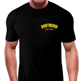 T-Shirt DORTMUND - Mein Verein 1909 Mein Leben schwarz-gelb S