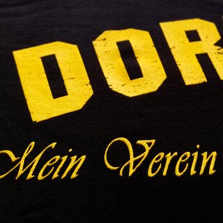 T-Shirt DORTMUND - Mein Verein 1909 Mein Leben schwarz-gelb XL