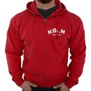 Zip-Hoodie K�LN - Mein Verein 1948 Mein Leben  rot XL