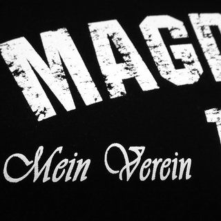 T-Shirt MAGDEBURG - Mein Verein 1965 Mein leben schwarz XS