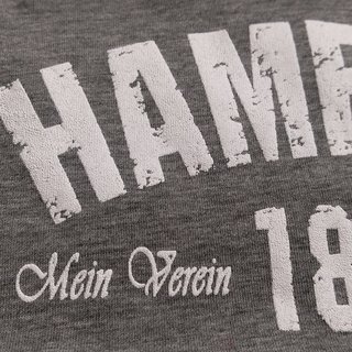 Jersey Beanie HAMBURG - Mein Verein 1887 Mein Leben hellgrau