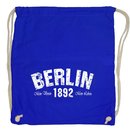 Beutelrucksack BERLIN - Mein Verein 1892 Mein Leben  blau