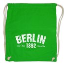Beutelrucksack BERLIN - Mein Verein 1892 Mein Leben  Lime...