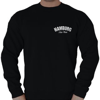 Sweatshirt HAMBURG - Mein Verein 1887 Mein Leben  schwarz XS