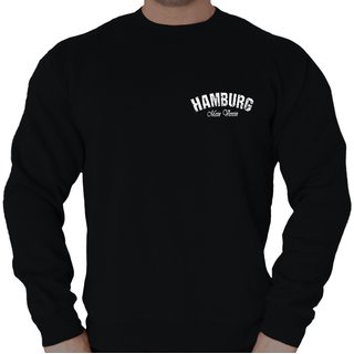 Sweatshirt HAMBURG - Mein Verein 1887 Mein Leben  schwarz XXL