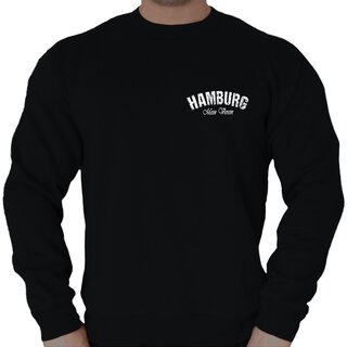 Sweatshirt HAMBURG - Mein Verein 1887 Mein Leben  schwarz 3XL