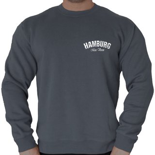 Sweatshirt HAMBURG - Mein Verein 1887 Mein Leben  grau XS
