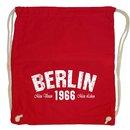 Beutelrucksack BERLIN - Mein Verein 1966 Mein Leben  rot