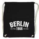 Beutelrucksack BERLIN - Mein Verein 1966 Mein Leben  schwarz
