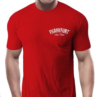 T-Shirt FRANKFURT - Mein Verein 1899 Mein Leben  rot 4XL