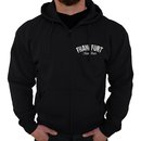 Zip-Hoodie FRANKFURT - Mein Verein 1899 Mein Leben  schwarz