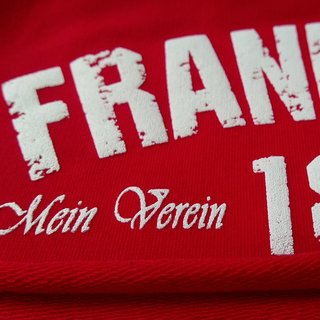 Jersey Beanie FRANKFURT - Mein Verein 1899 Mein Leben  rot