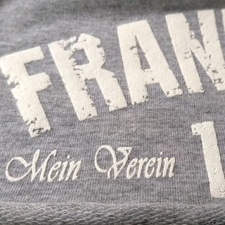 Jersey Beanie FRANKFURT - Mein Verein 1899 Mein Leben  hellgrau