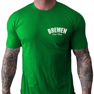 T-Shirt BREMEN - Mein Verein 1899 Mein Leben  gr�n (kelly green) XS