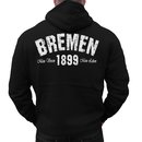 Hoodie BREMEN - Mein Verein 1899 Mein Leben  schwarz XL