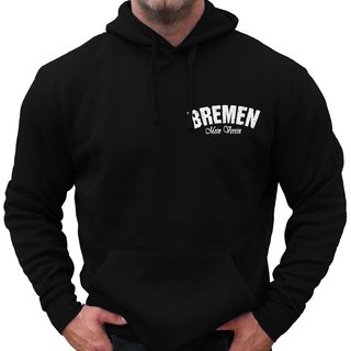 Hoodie BREMEN - Mein Verein 1899 Mein Leben  schwarz XXL