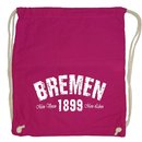 Beutelrucksack BREMEN - Mein Verein 1899 Mein Leben  pink...