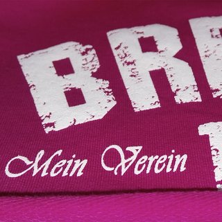 Jersey Beanie BREMEN - Mein Verein 1899 Mein Leben  pink (magenta)
