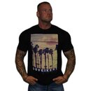 DAVE KENT T-Shirt PALMS  schwarz L