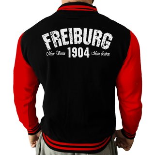 Collegejacke FREIBURG - Mein Verein 1904 Mein Leben...