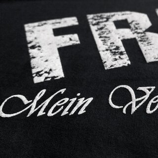 Collegejacke FREIBURG - Mein Verein 1904 Mein Leben  rot-wei� 3XL