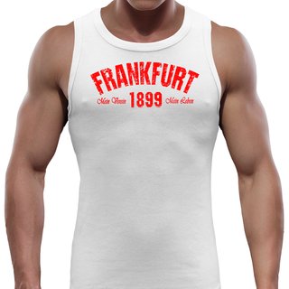 Tank Top FRANKFURT - Mein Verein 1899 Mein Leben  wei� M