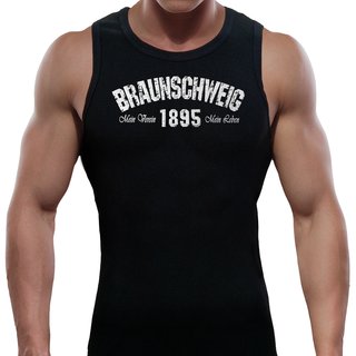 Tank Top BRAUNSCHWEIG - Mein Verein 1895 Mein Leben  schwarz M
