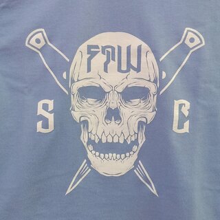 T-Shirt Kid�s SKULL  himmelblau 2 Jahre