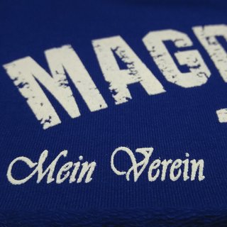Jersey Beanie MAGDEBURG - Mein Verein 1965 Mein leben  blau