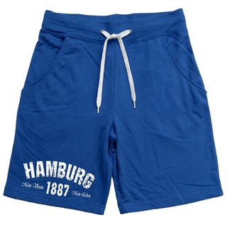 Herren Short BLAU-WEISS HAMBURG 1887  blau S