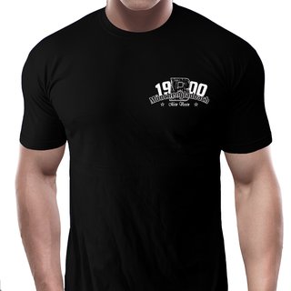 T-Shirt M�nchengladbach - F�r immer und ewig! - 1900  schwarz