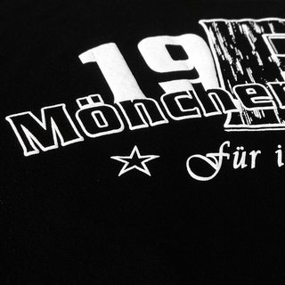 T-Shirt M�nchengladbach - F�r immer und ewig! - 1900  schwarz