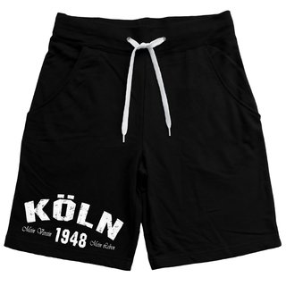 Herren Short K�LN - Mein Verein 1948 Mein Leben schwarz 3XL