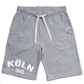 Herren Short K�LN - Mein Verein 1948 Mein Leben  grau (grey melange) 3XL