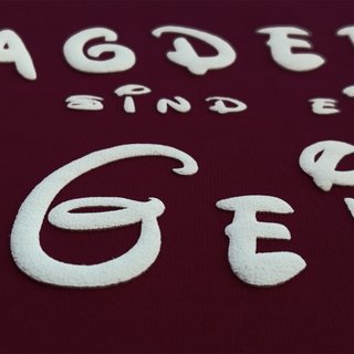 T-Shirt Magdeburger sind einfach die Geilsten!  weinrot (burgundy) S