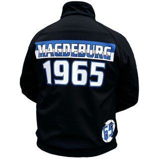 Soft Shell Jacke MAGDEBURG 1965 mit Dom  schwarz S