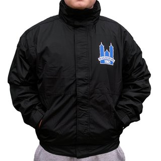 Winterjacke MAGDEBURG 1965 mit Dom  schwarz S