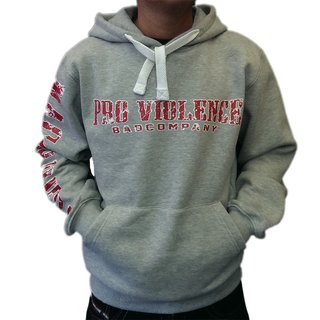 PRO VIOLENCE Hoodie MAGDEBURG grau 3XL
