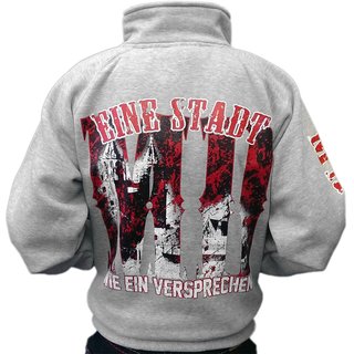 PRO VIOLENCE Stehkragenjacke MAGDEBURG grau XXL